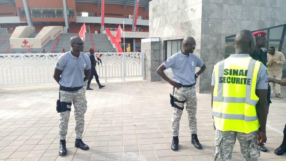 Agents SINAI SECURITE au Stade Léopold Sédar Senghor