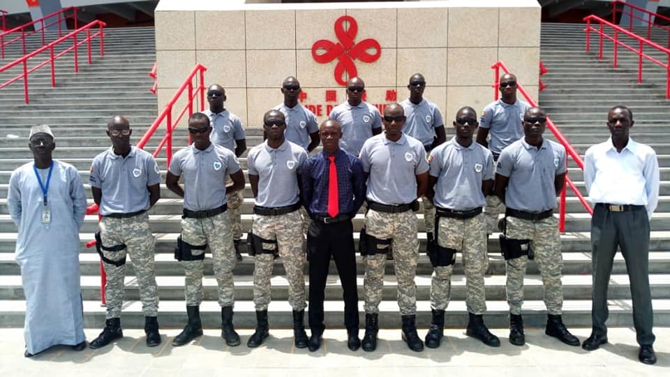 Équipe SINAI SECURITE déployée au stade